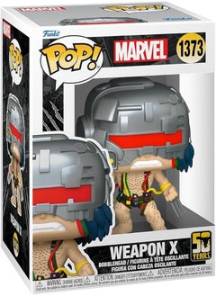 Funko Funko POP! Marvel: Wolverine 50th - Ultimate Weapon X - X-Men - Collectible Vinyl Figure - Gift Idea - Official Merchandise - Toys for Children and Adults - Comic Books Fans 