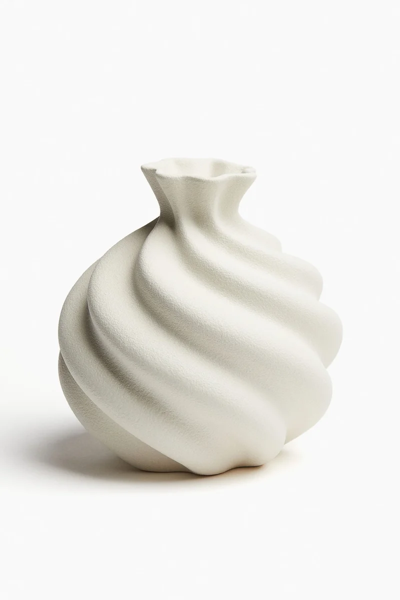 H&M Stoneware vase