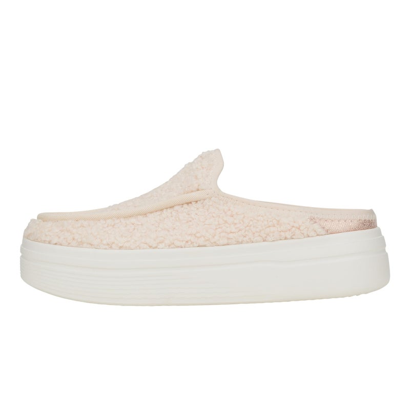 HEYDUDE Austin Lift Cozy Blush Size 6, Womenâ€™s Shoes, Slip-on Loafers, Comfortable & Light-Weight - Image 1