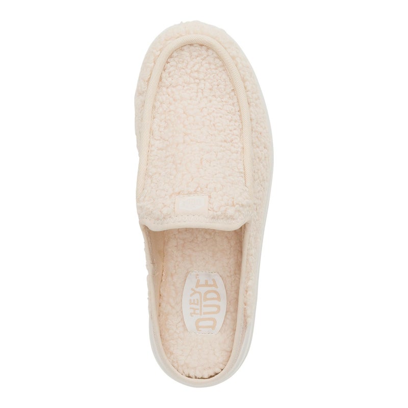 HEYDUDE Austin Lift Cozy Blush Size 6, Womenâ€™s Shoes, Slip-on Loafers, Comfortable & Light-Weight - Image 2