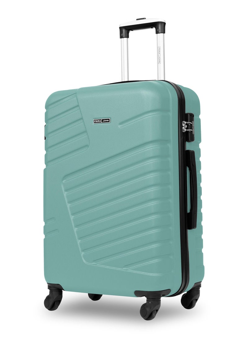 بارا جون طقم حقائب سفر  قطع | خفيفة الوزن صغيرة  كجم، متوسطة  كجم وكبيرة  كجم بعجلات  صلبة - أخضر - Image 2