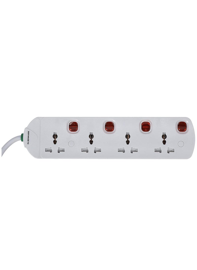 Olsenmark Olsenmark 4-Way Multi-Switch Extension with Universal Socket  - Image 5