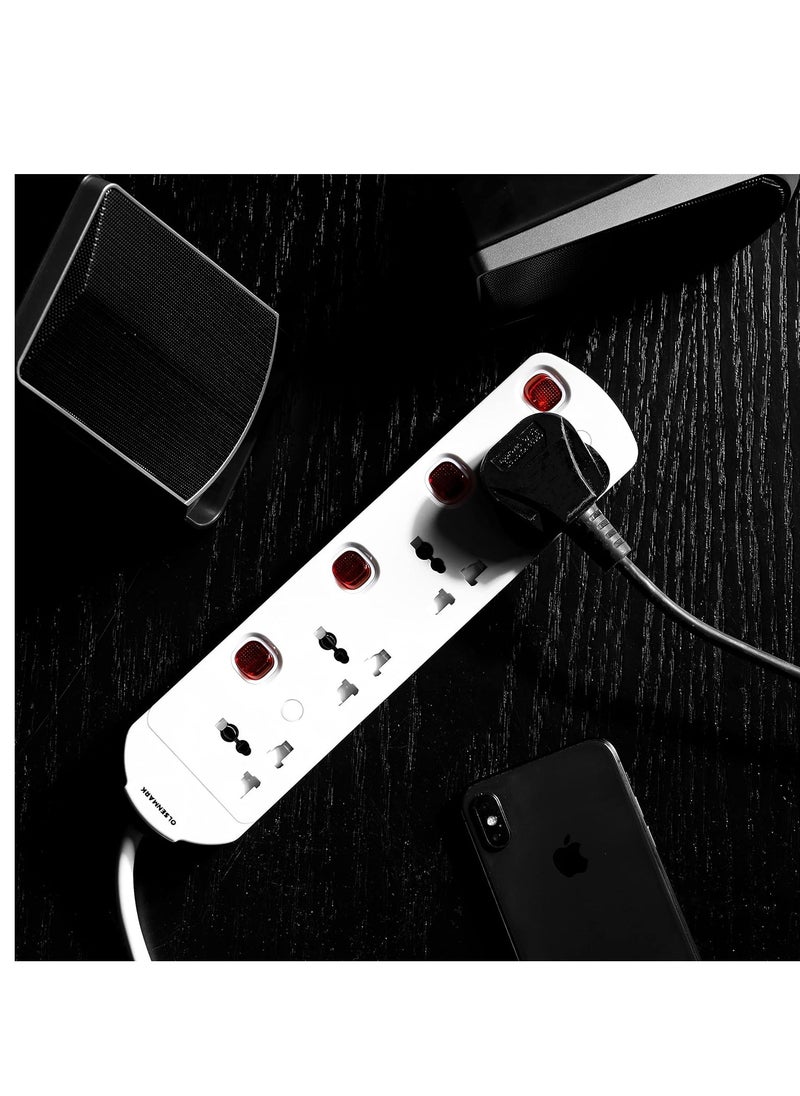 Olsenmark Olsenmark 4-Way Multi-Switch Extension with Universal Socket  - Image 3