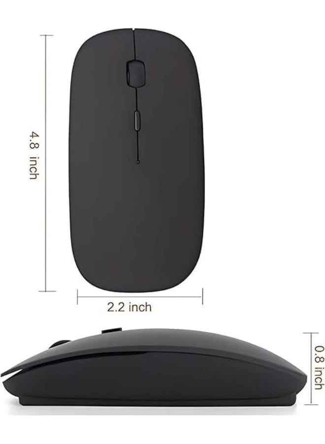 W10 Wireless Bluetooth Mouse – Ergonomic Lightweight Design with High Precision Optical Sensor – Compatible with TV, Tablet, PC - Image 5