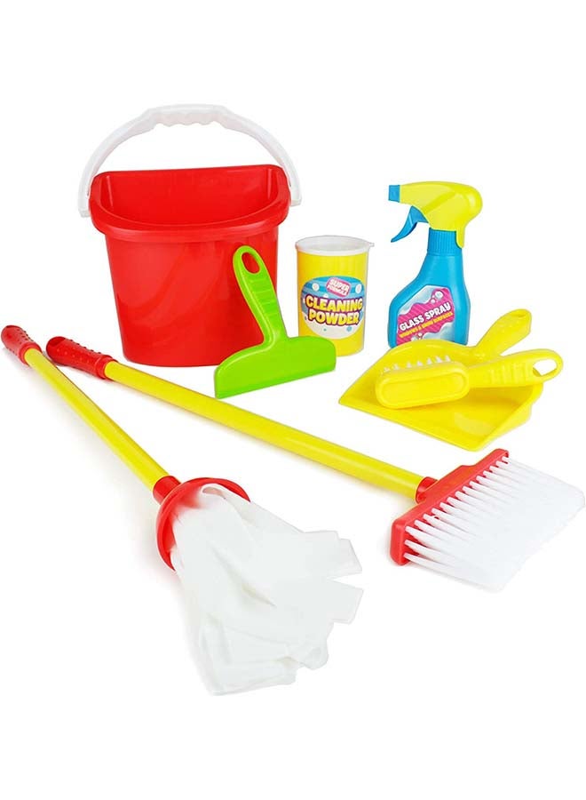 BOLEY Assorted 1-12 Piece Cleaning Toy Set – Pretend Play Household Set for Kids - Image 1