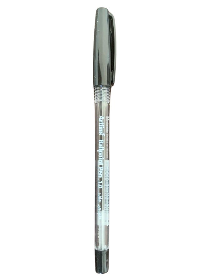 ArtLine Ballpoint Black Pen | 12 Pieces | 1.0 mm | Ek-8210AB - Image 1