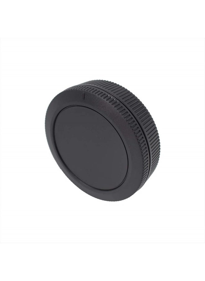 ULBTER - Body Cap & Rear Lens Cap Cover for Canon EOS R6 EOS R5 EOS R EOS RP EOS R3 EOS R7 EOS R10 EOS R6 Mark ii More Canon RF Mount and Lens Accessories with Hot Shoe Cover - Image 1