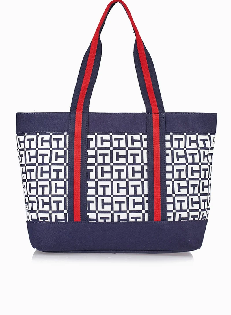 TOMMY HILFIGER Medium Signature Tote