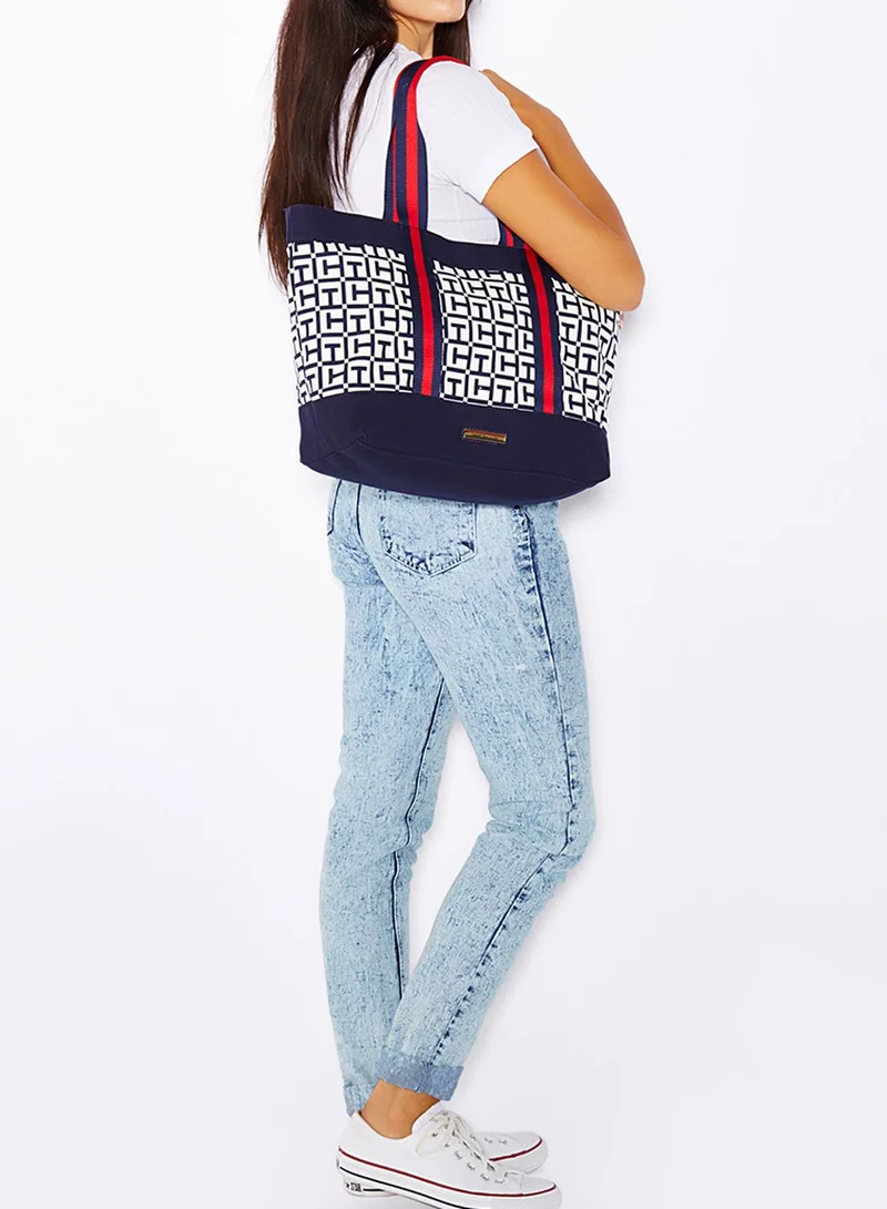 TOMMY HILFIGER Medium Signature Tote