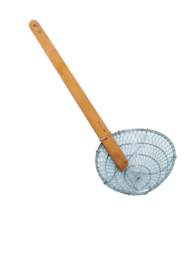 Thunder Group Bamboo Handled Skimmer, 6-Inch - Image 1
