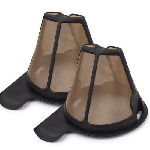 Original OEM Replacement Reusable 2 Pack Filters for Ninja Coffee Bar Glass Thermal System Compatible with All CF09X Series Models