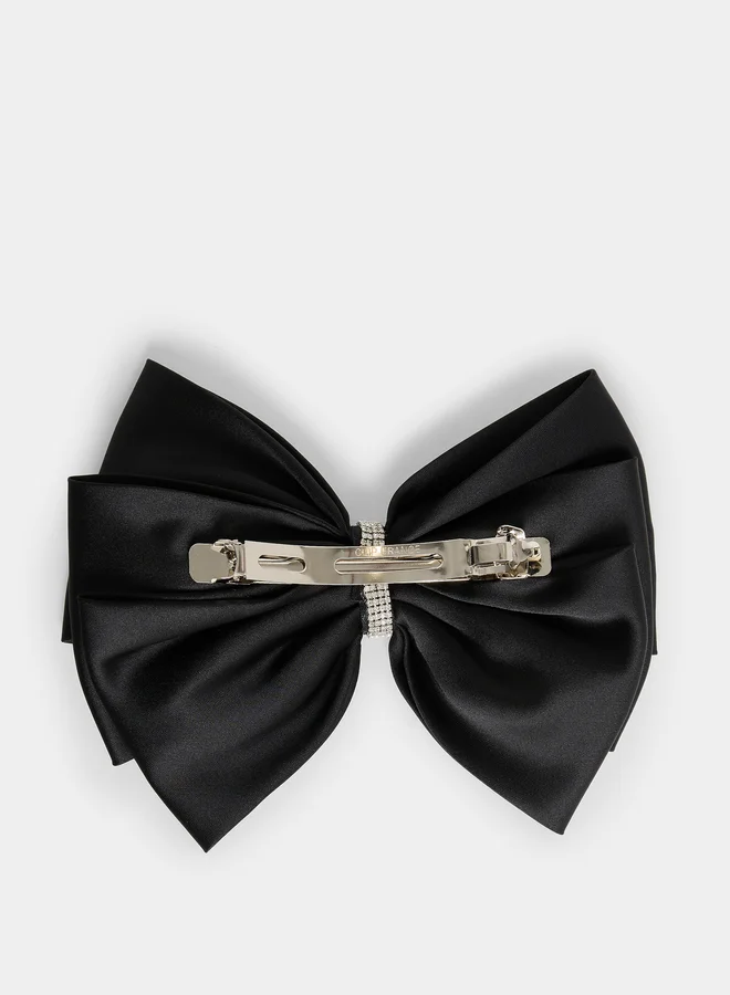 Styli Embellished Ribbon Hair Clip