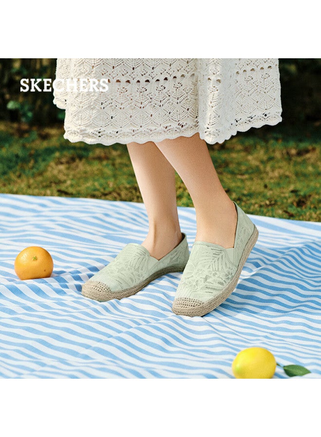 Skechers Women's Fisherman Shoes Single Shoes New Chinese Style Lace Flat Shoes Shallow Mouth Slip-on Commuter Shoes 113025 - Image 2