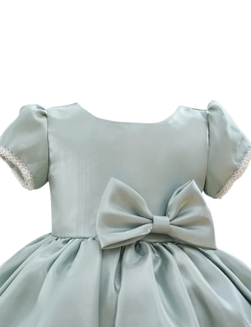 D'Daniela Satin Bow Dress