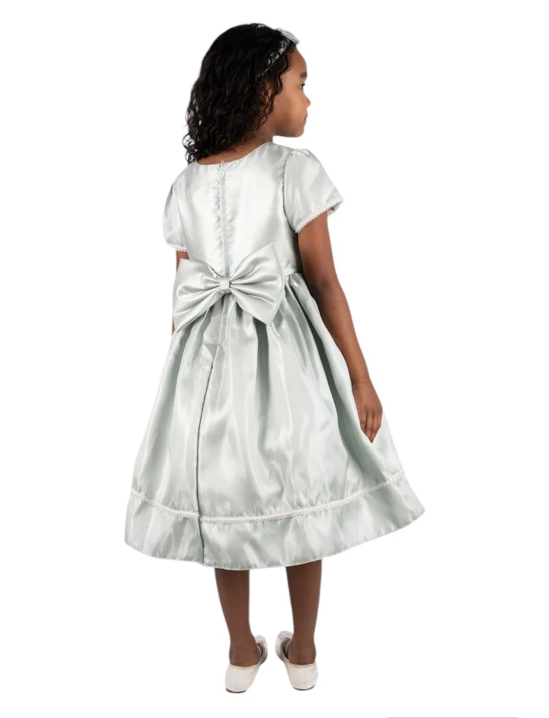 D'Daniela Satin Bow Dress