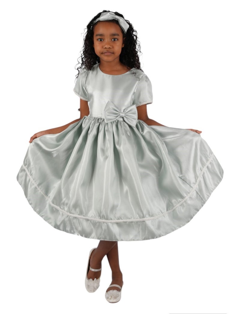 دىدانيالا فستان بفيونكة ساتان - Image 2