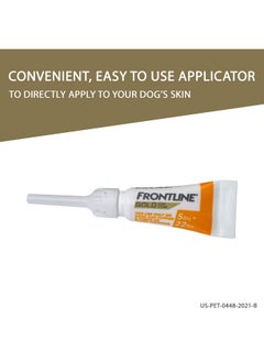 Frontline Gold Flea & Tick Treatment For Small Dogs Up To 5 To 22 Lbs. Pack Of 3  - Image 5