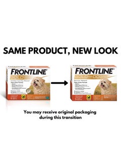 Frontline Gold Flea & Tick Treatment For Small Dogs Up To 5 To 22 Lbs. Pack Of 3  - Image 2