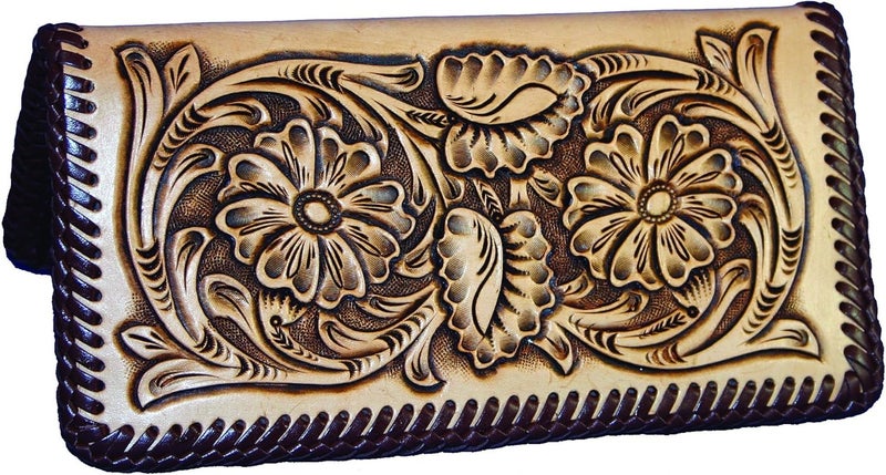 Realeather Leather Stamps Tool Set for Leather Crafting, 10 Stamping Tools, Sheridan Style Stamp Set I - Image 4