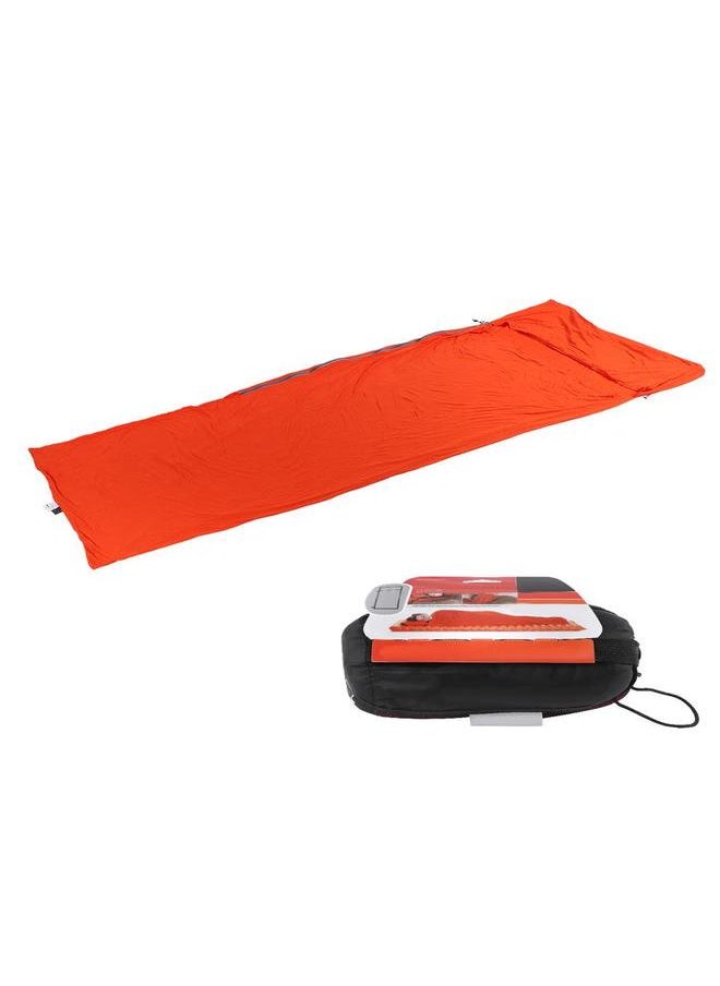 Thoraya Portable Adult Single Warming Sleeping Bag Liner Dustproof for Travel Hotel Train  - Image 1