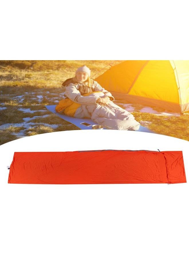Thoraya Portable Adult Single Warming Sleeping Bag Liner Dustproof for Travel Hotel Train  - Image 3
