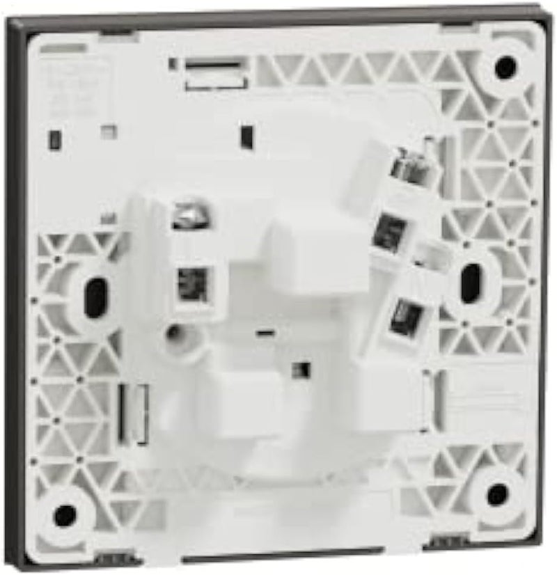 Schneider Electric AvatarOn C 1 Gang Socket - Dark Grey - Image 5