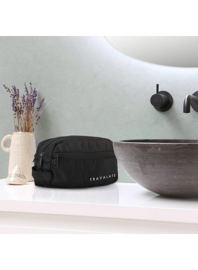 Travalate 9cms Polyester Toiletry Bag (Black_Tr1323) - Image 5