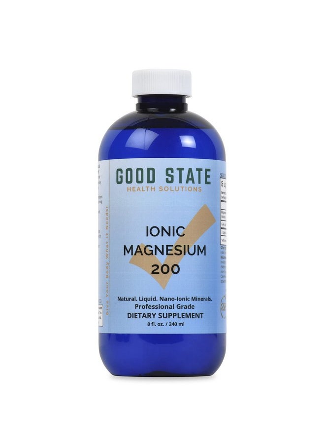 Good State - Good State Liquid Magnesium 200 Supplement, 331, 8 fl oz, 1 Count - Image 1