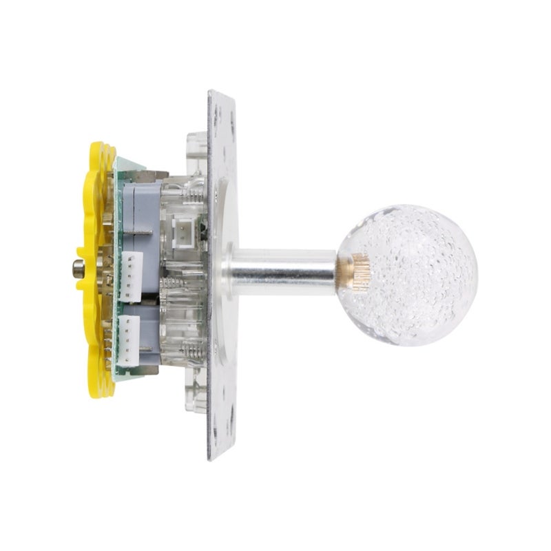 LED Arcade Joystick with Switchable 4-to-8-Way Gate - Smooth LED Illuminated Joystick with Auto-Color Show for Home Arcade Builders - Image 4