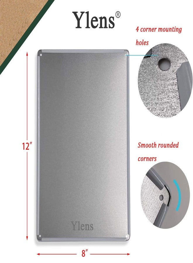 Ylens لوحة معدنية بتصميم ريفي عتيق لشعار سكة حديد يونيون باسيفيك من Ylens Anjoes، مقاس 8 × 12 بوصة. - Image 2