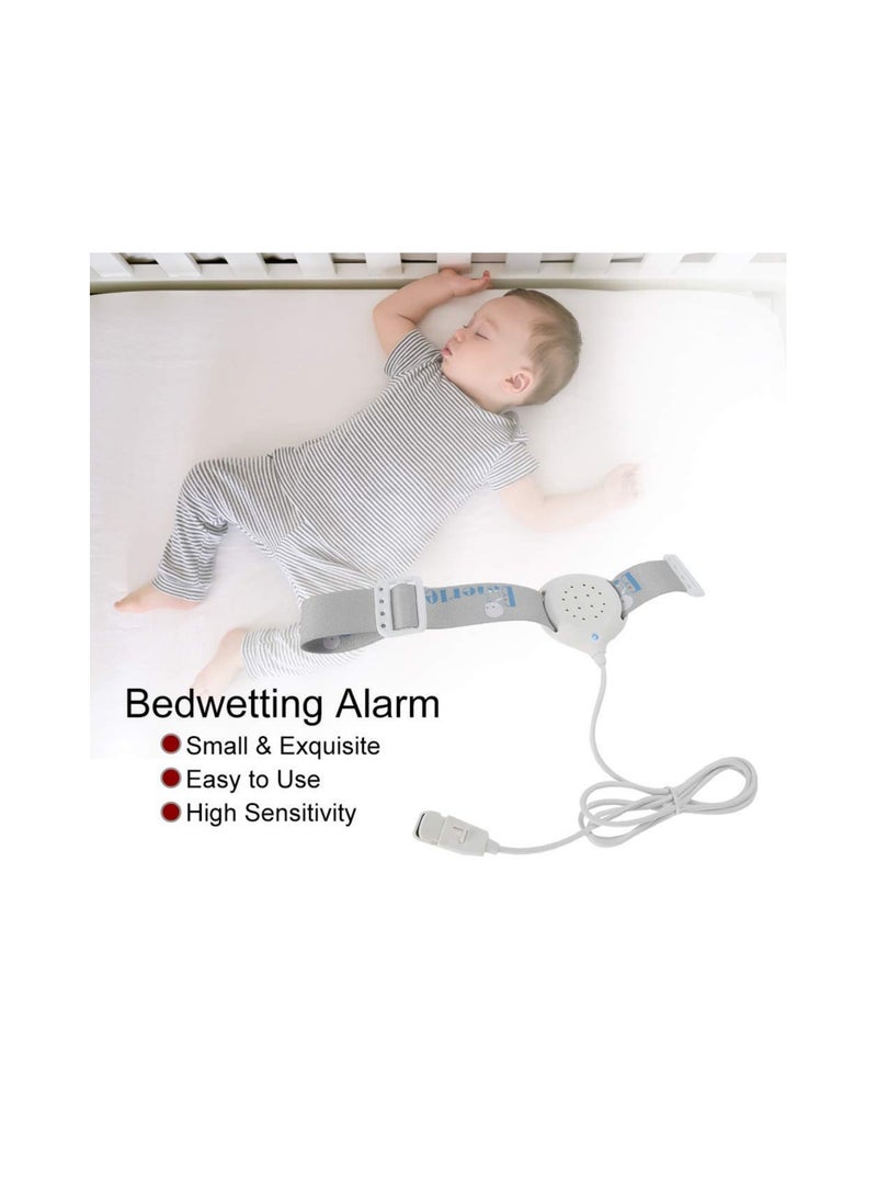 Bedwetting Alarm with Sensor, Potty Training Monitor for Boys and Girls, Sound and Vibration Alerts, Effective Bedwetting Solution for Children, Pee Alarm for Nighttime Training.
