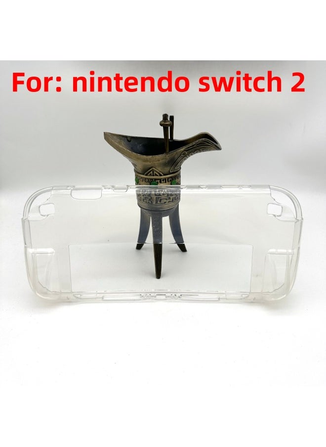 Generic Transparent TPU Nintendo Switch 2 Protective Case Full Cover Drop Resistance High Definition Clear Shell For Nintendo Switch 2-Product Color:fully Transparent-Model:Nintendo Nintendo Switch 2  - Image 1