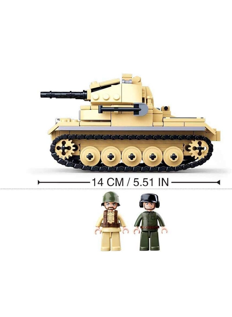Sluban Sluban - WWII Army Small German Tank 356 Pieces - M38-B0691 - Image 3