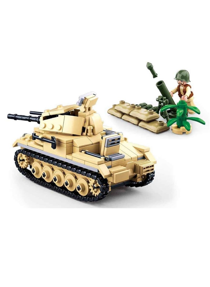 Sluban Sluban - WWII Army Small German Tank 356 Pieces - M38-B0691 - Image 5