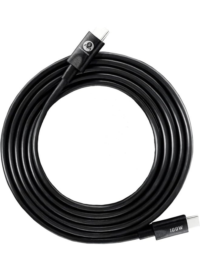 جرافا ستار GravaStar 65W USB C Charger with 100W 5A Fast Charging Type C to Type C Cable - Image 3