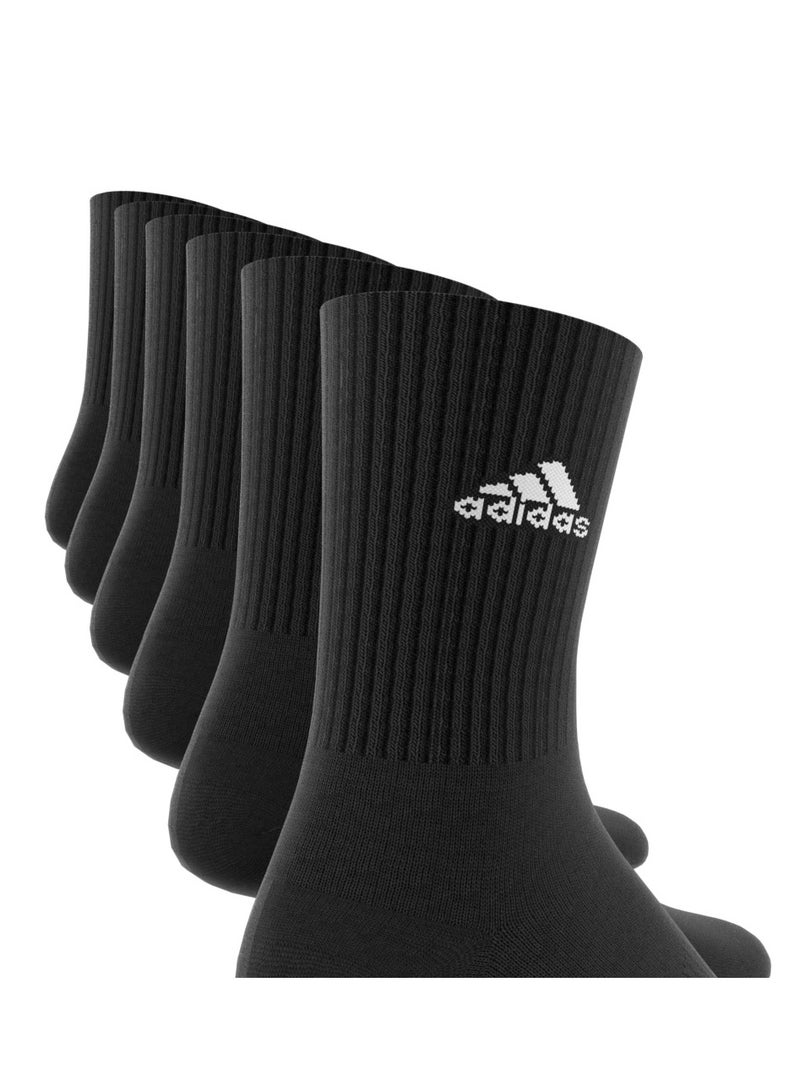 Adidas Cushioned Sportswear Crew Socks 6 Pairs  - Image 3