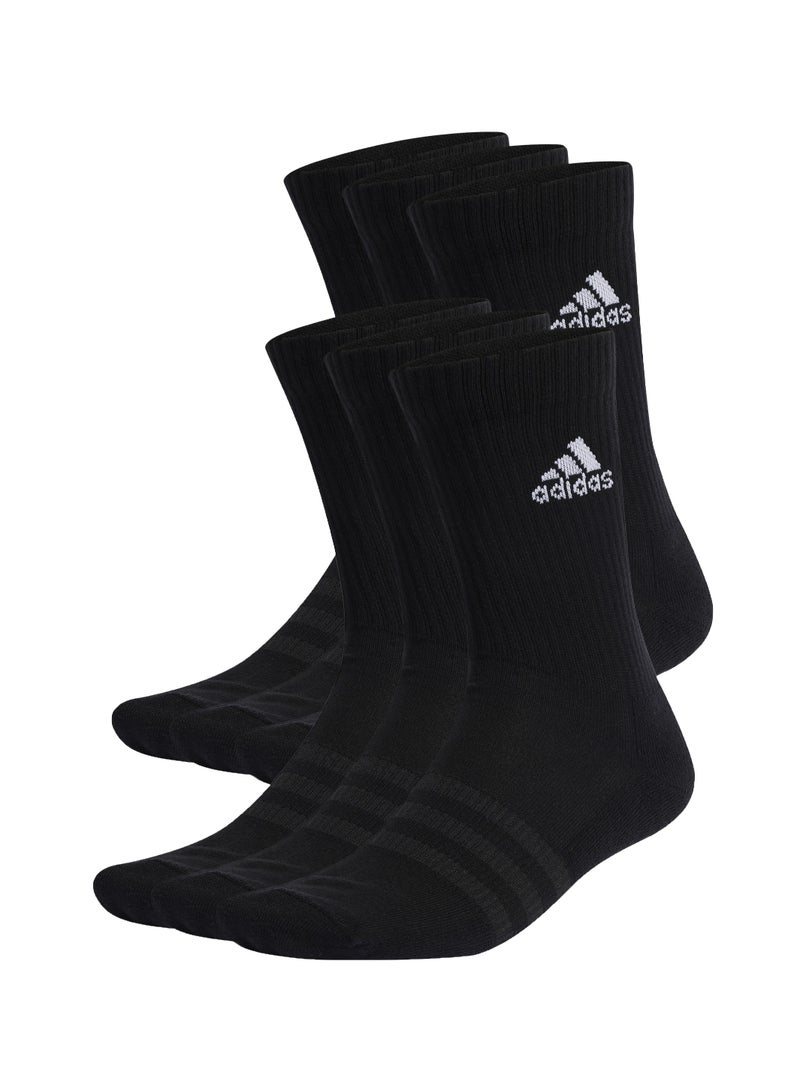 Adidas Cushioned Sportswear Crew Socks 6 Pairs  - Image 1