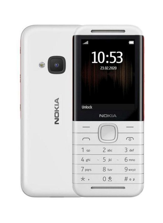 NOKIA 5310 Dual SIM White/Red 8MB RAM 16MB 4G - Image 1