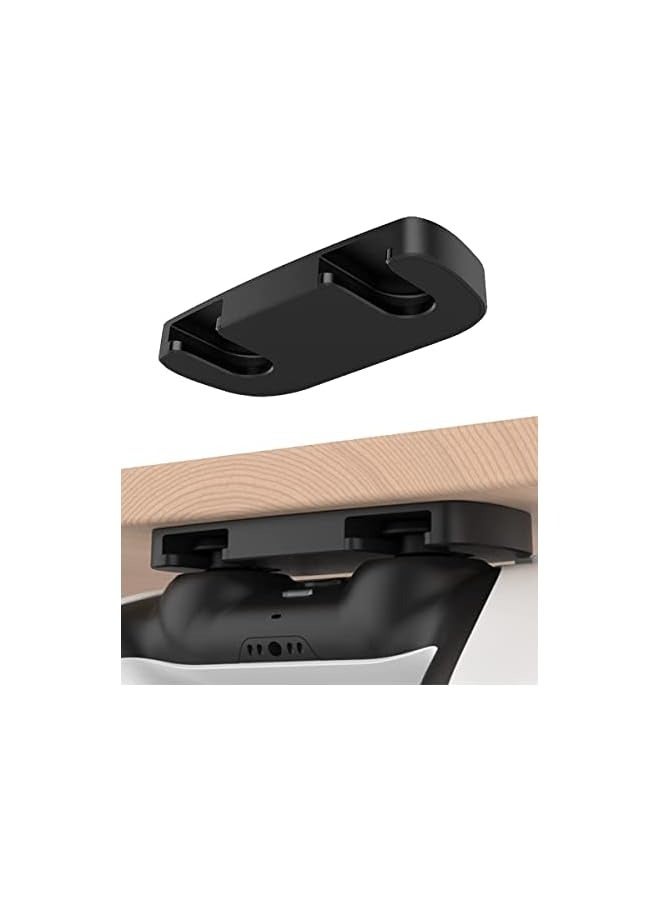 بروماس حامل طاولة تحكم شبابي جميل ومفيد، منظم طاولة وحامل وحدة تحكم تحت المكتب ومفتاح إدارة المكتب، لملحقات الألعاب - Image 1