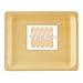 Perfect Stix Perfectware 10-50ct Wooden Disposable Rectangular Plates, 10" (Pack of 50) - Image 2