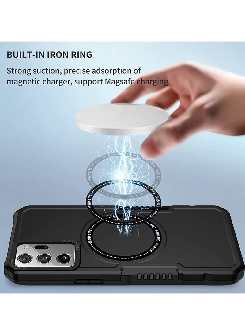 General Magnetic Case for Galaxy Note 20 Ultra, [Enhanced Lens Protection] [ Compatible for Mag-safe & Wireless Chager] Phone Cover for Galaxy Note 20 Ultra  - Image 2