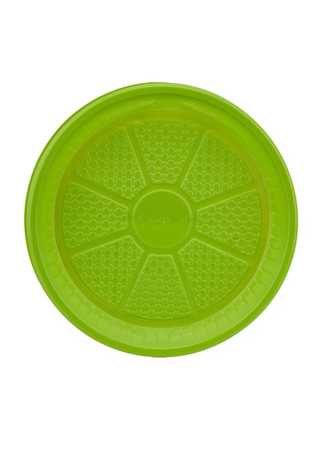 Hotpack 25 Pieces Hotpack Coloured Plastic Plates 7 Inch Multicolor  - Image 1