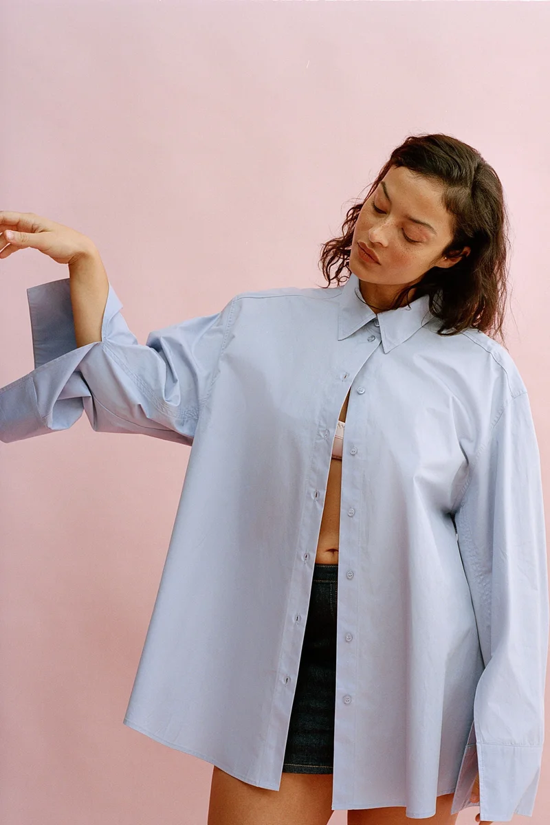 H&M Slit-cuff shirt