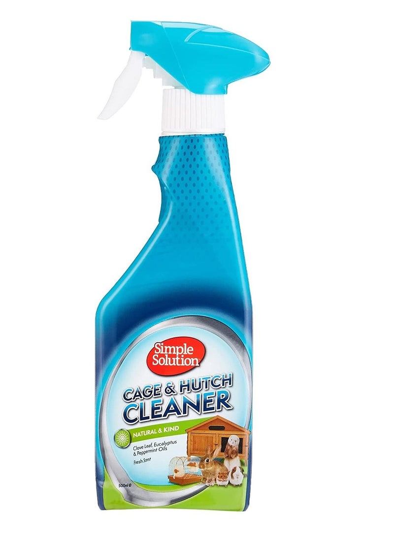 Simple Solution Natural Anti Bacterial Cage And Hutch Cleaner 500ml - Image 1