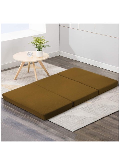Folding Floor Mattress – Portable Guest Bed for Home, Travel & Camping | 3-Panel Design, 180 * 120 * 10 – Space-Saving, Comfortable & Easy to Store