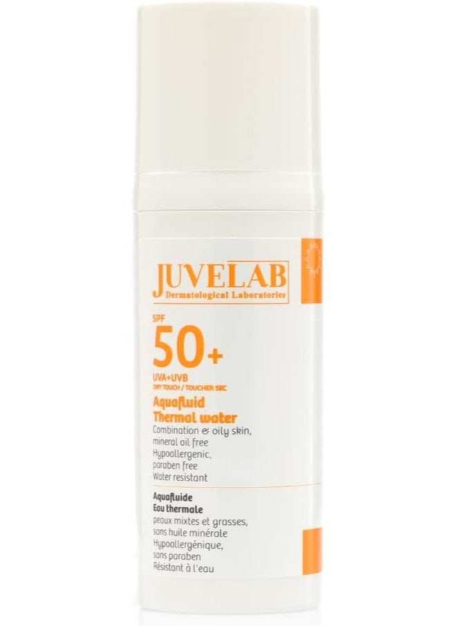 JUVELAB Sunscreen Thermal Liquid with SPF of 50 40 ml  - Image 3