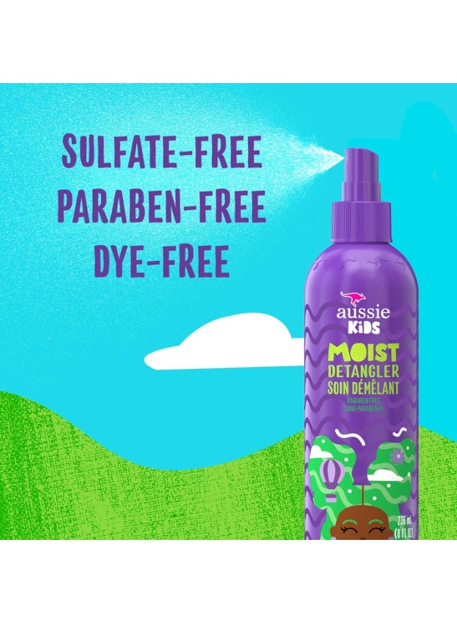 Aussie Kids Moist Detangler for Kids, 8 fl oz 240ml - Image 2