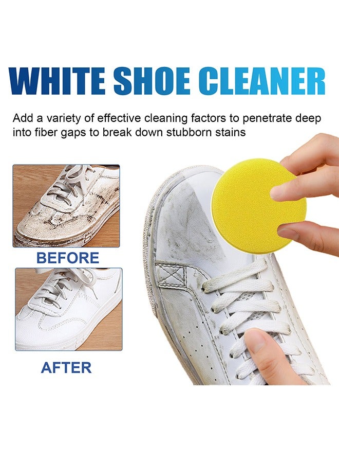 Jakehoe Multi-Purpose White Shoe Cleaner Sports Shoes White Shoes Decontamination Bright White Cleaning Yellowing Cleaning Agent - Image 4