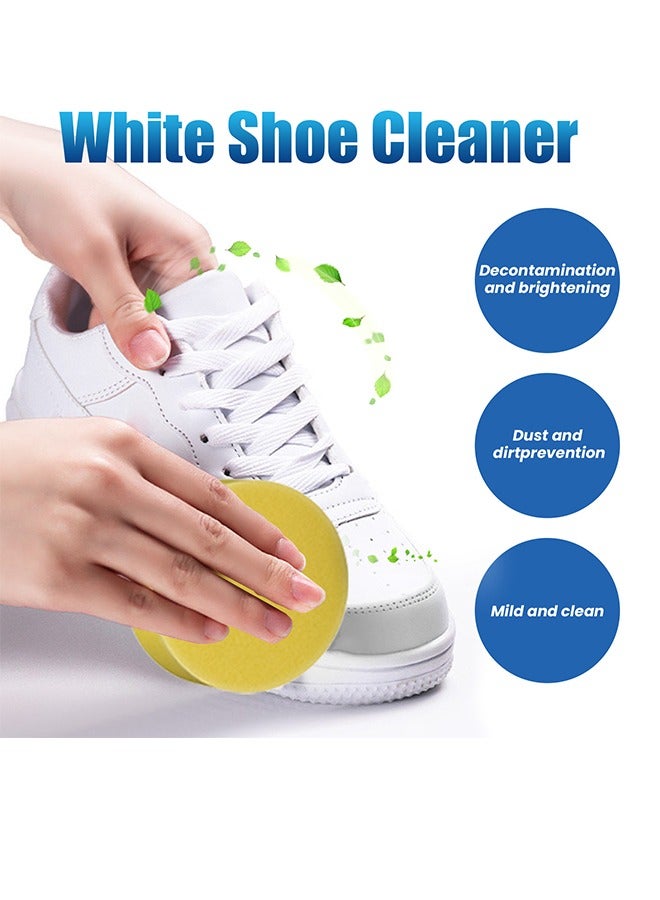 Jakehoe Multi-Purpose White Shoe Cleaner Sports Shoes White Shoes Decontamination Bright White Cleaning Yellowing Cleaning Agent - Image 5