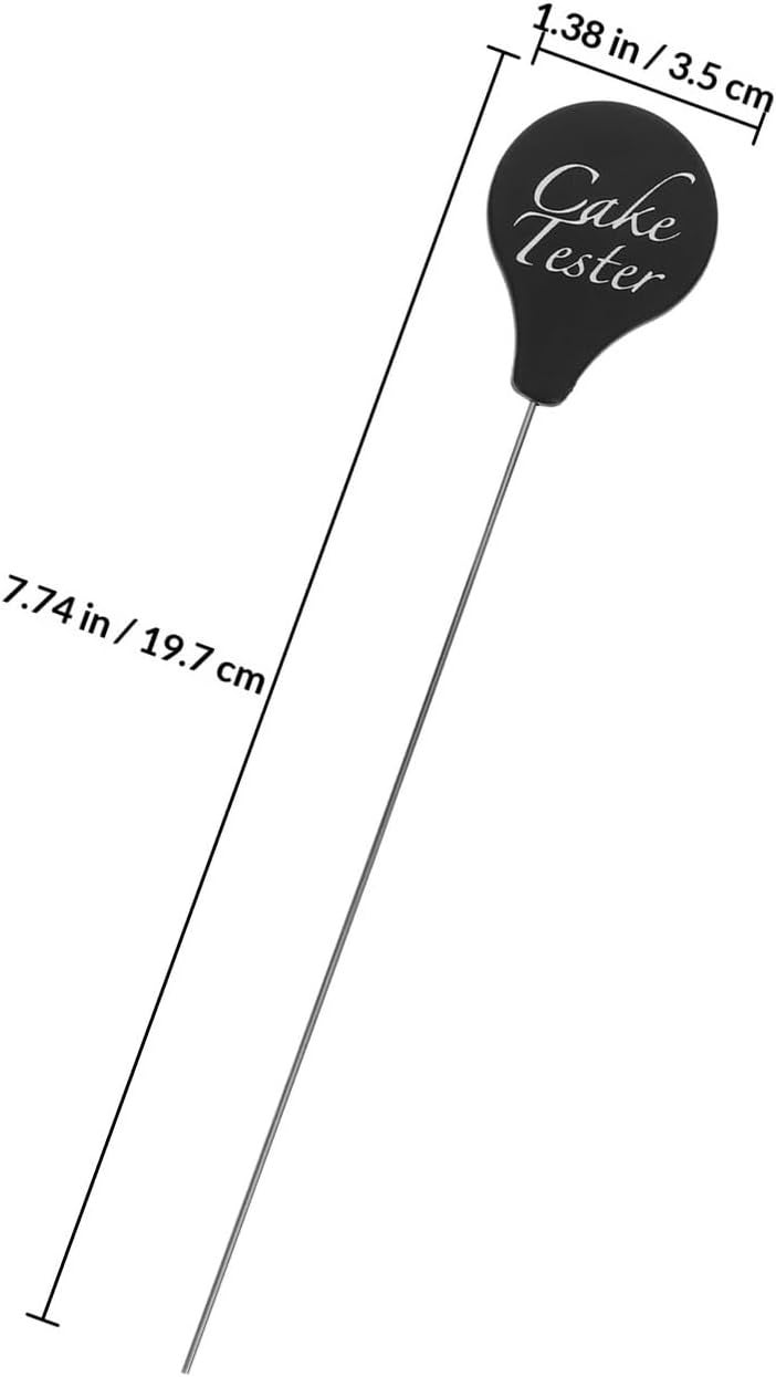 SECFOU Stainless Steel Cake Tester Baking Probe Reusable Cake Test Needle for Oven Use Kitchen Baking Tool - Image 1